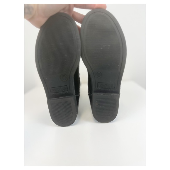 Kenneth Cole Girls Heart Treat 2 Fashion Black Patent Leather Boots Size 5 - Picture 4 of 6